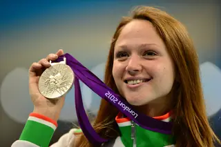 Aliaksandra Herasimenia ganhou três medalhas olímpicas para a Bielorrússia. Agora o governo quer prendê-la