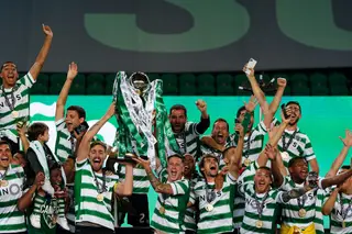 As imagens da festa do título em Alvalade