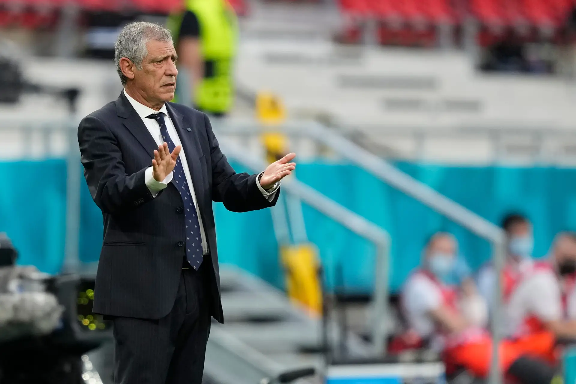 Fernando Santos: "Ao intervalo disse aos jogadores que era preciso manter a cabeça e o coração a funcionar e aumentar o ritmo"