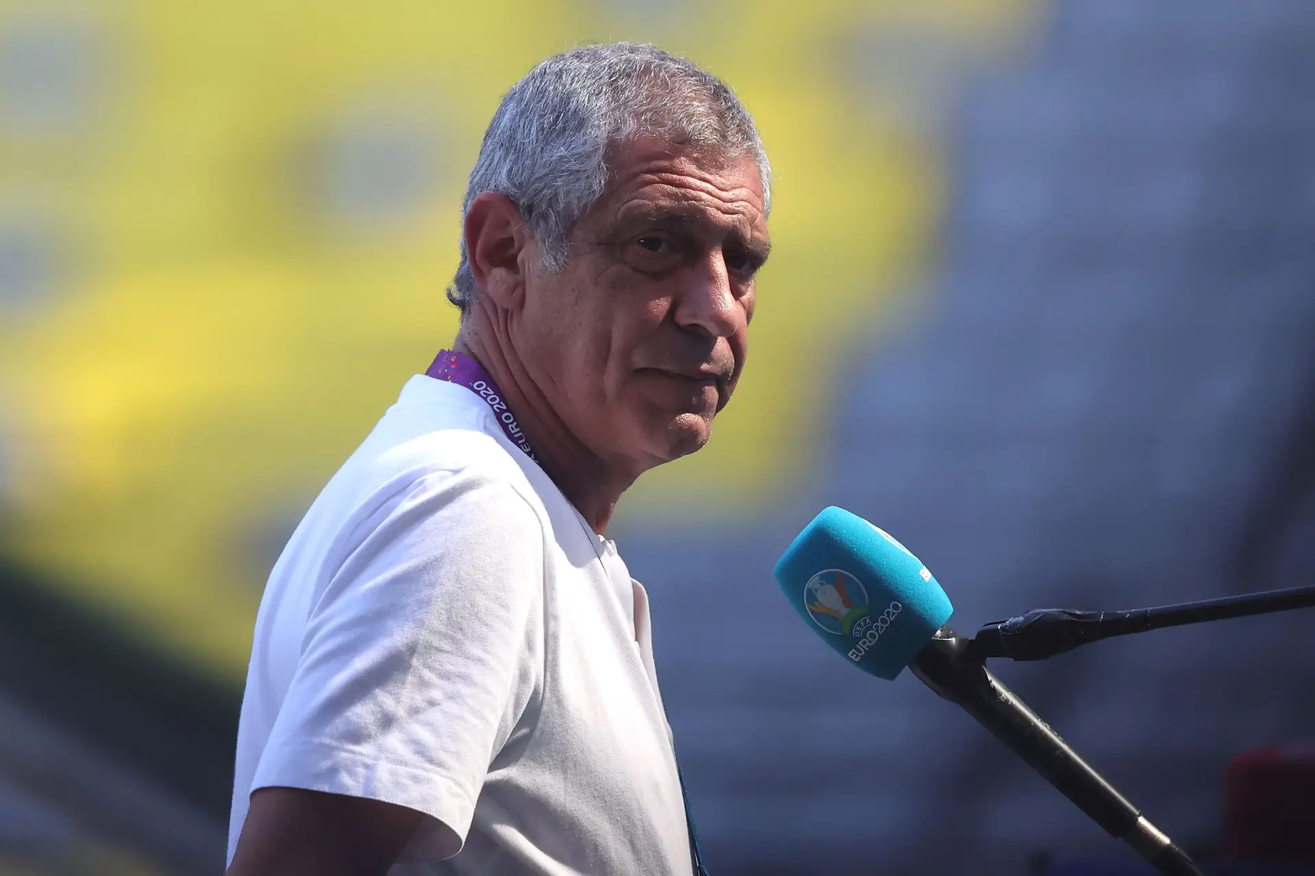 Fernando Santos: "Não tenho medo nenhum da Alemanha. Uma arma fundamental será ter bola"