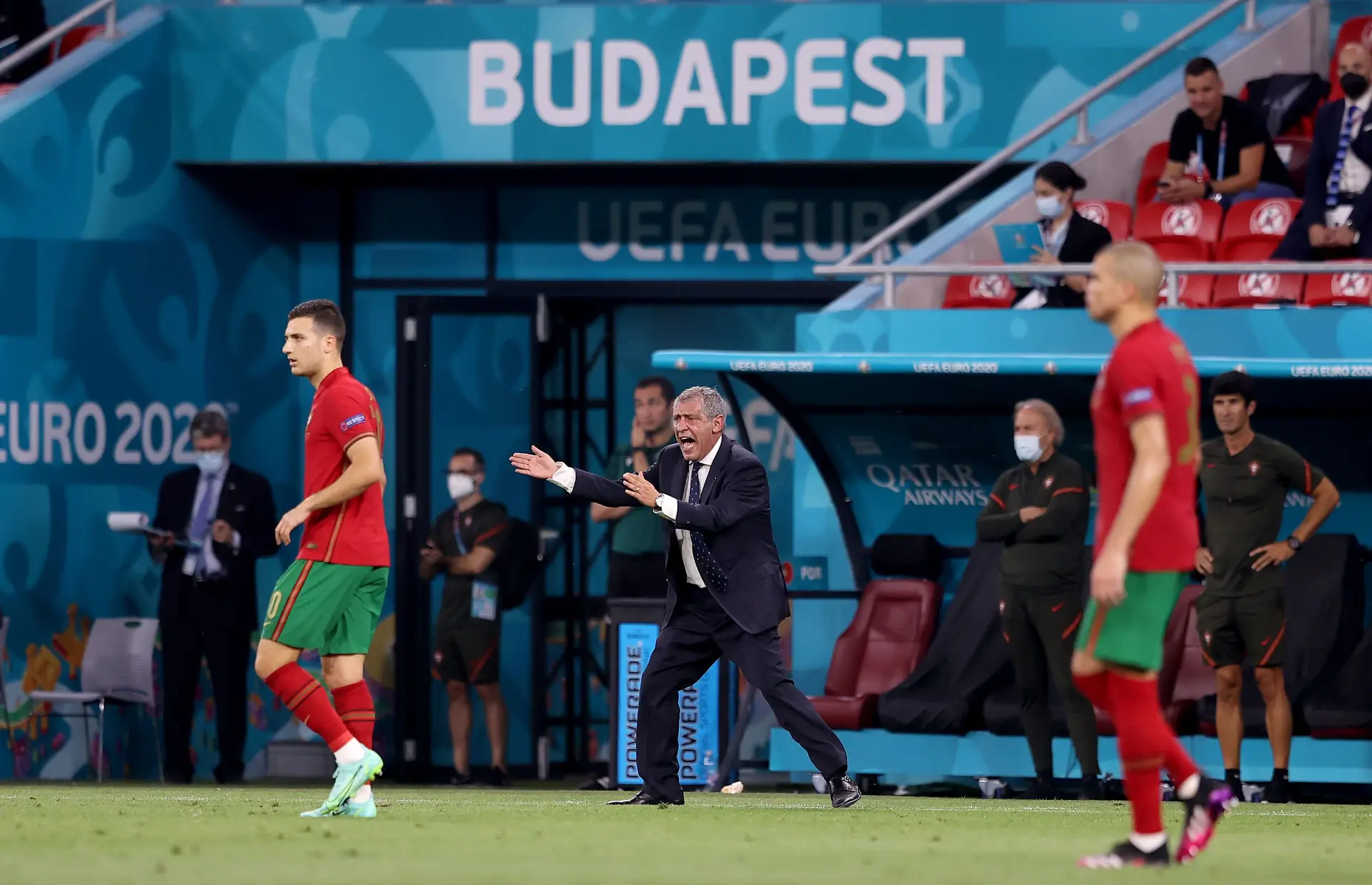 Fernando Santos: "A equipa apresentou o espírito certo, com a Alemanha não fomos iguais a nós próprios"