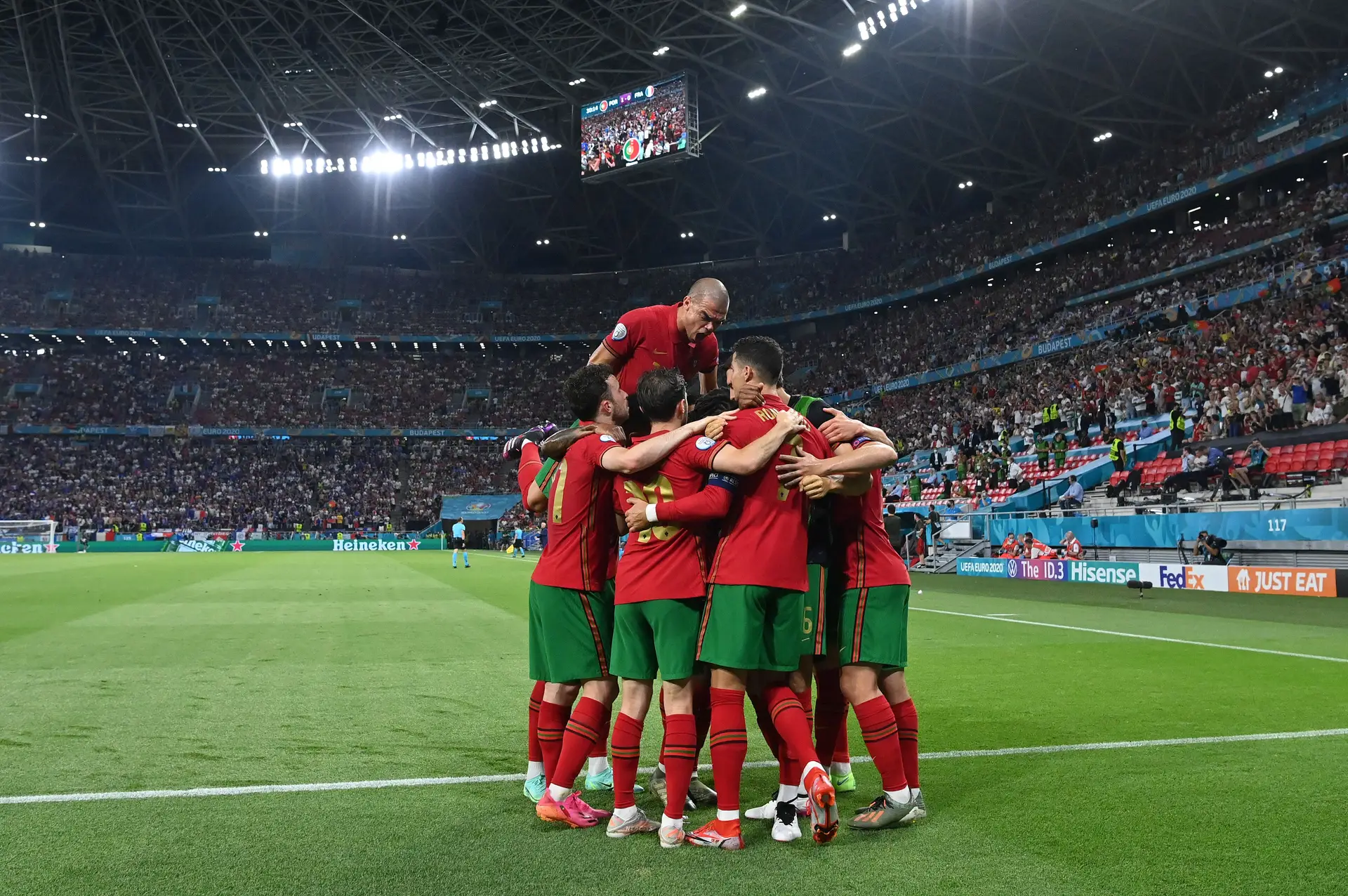 Portugal muda-se para a Cidade do Futebol se ultrapassar a Bélgica