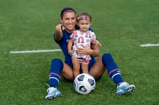 Alex Morgan e Charlie