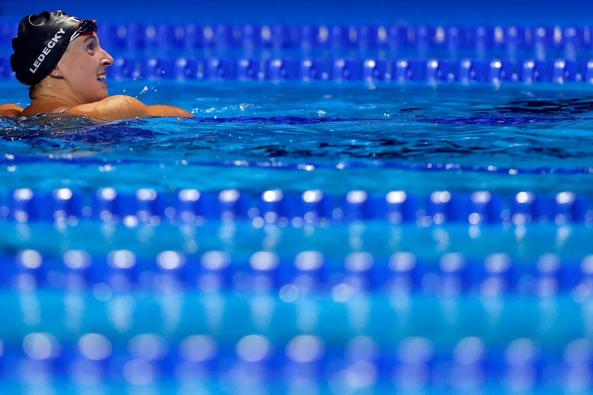 Katie Ledecky e o post-it que nunca escreveu