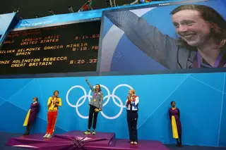 Ledecky em 2012