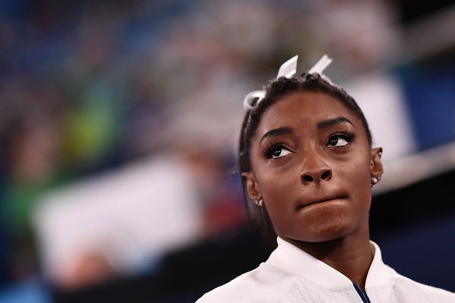 "É uma porcaria quando se está a lutar contra a própria cabeça". Simone Biles resolveu dar um passo atrás para pensar na sua saúde mental
