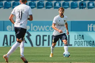 Rúben no jogo da Taça da Liga, contra o Feirense.