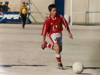 À beira de completar 10 anos Ruben ingressou no Benfica