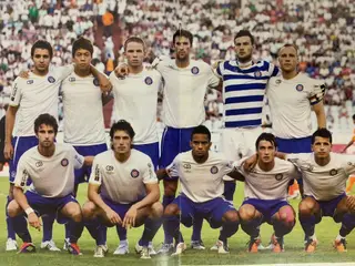 Rúben (à esquerda, em baixo), chegou ao Hajduk Split em 2011/12