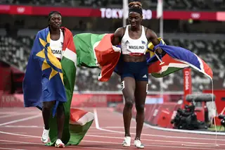 Beatrice Masilingi e Christine Mboma foram impedidas de correr nos 400 metros. “Não me podem dizer agora que não sou uma mulher”