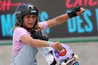 Dois acidentes depois, Sky Brown está finalmente em Tóquio para participar nos Jogos. Com 13 anos, é a mais jovem da equipa britânica
