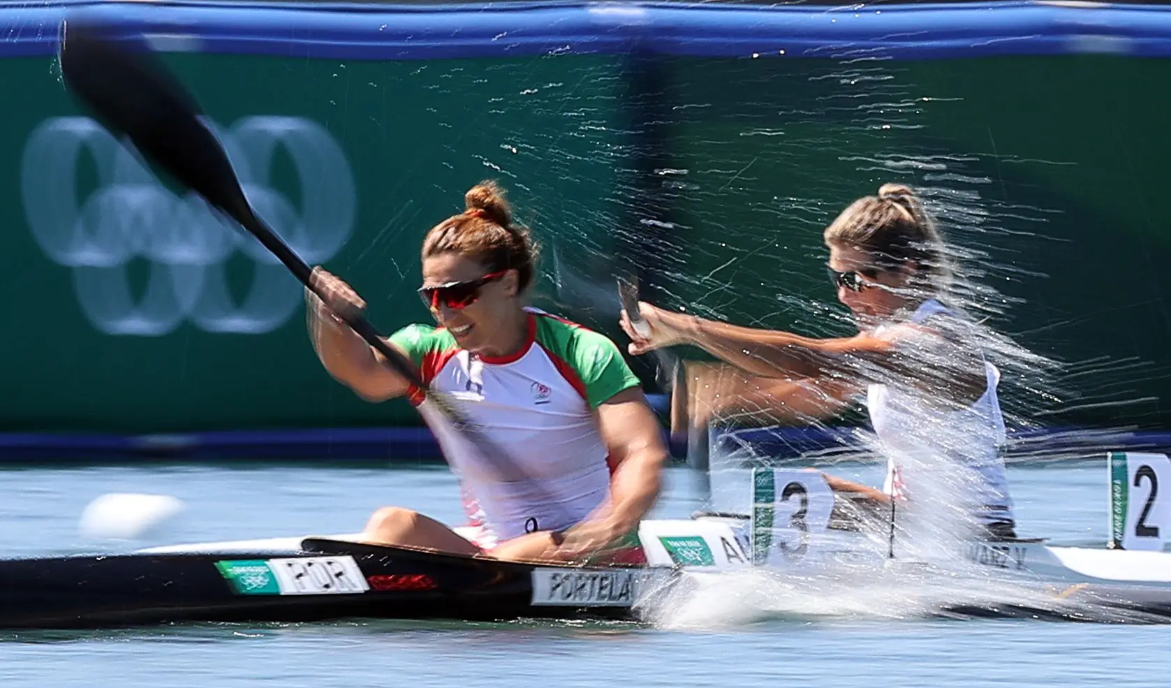 Canoagem. Teresa Portela foi 7.ª classificada na final do K1 500