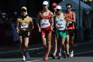 João Vieira lutou pelas medalhas até ao fim e terminou em 5.º nos 50 km marcha