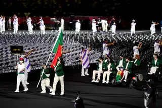 As imagens de outra cerimónia sem gente a ver. Estão abertos os Jogos Paralímpicos de Tóquio