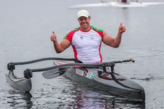 Norberto Mourão repete medalha de bronze nos Mundiais de canoagem adaptada