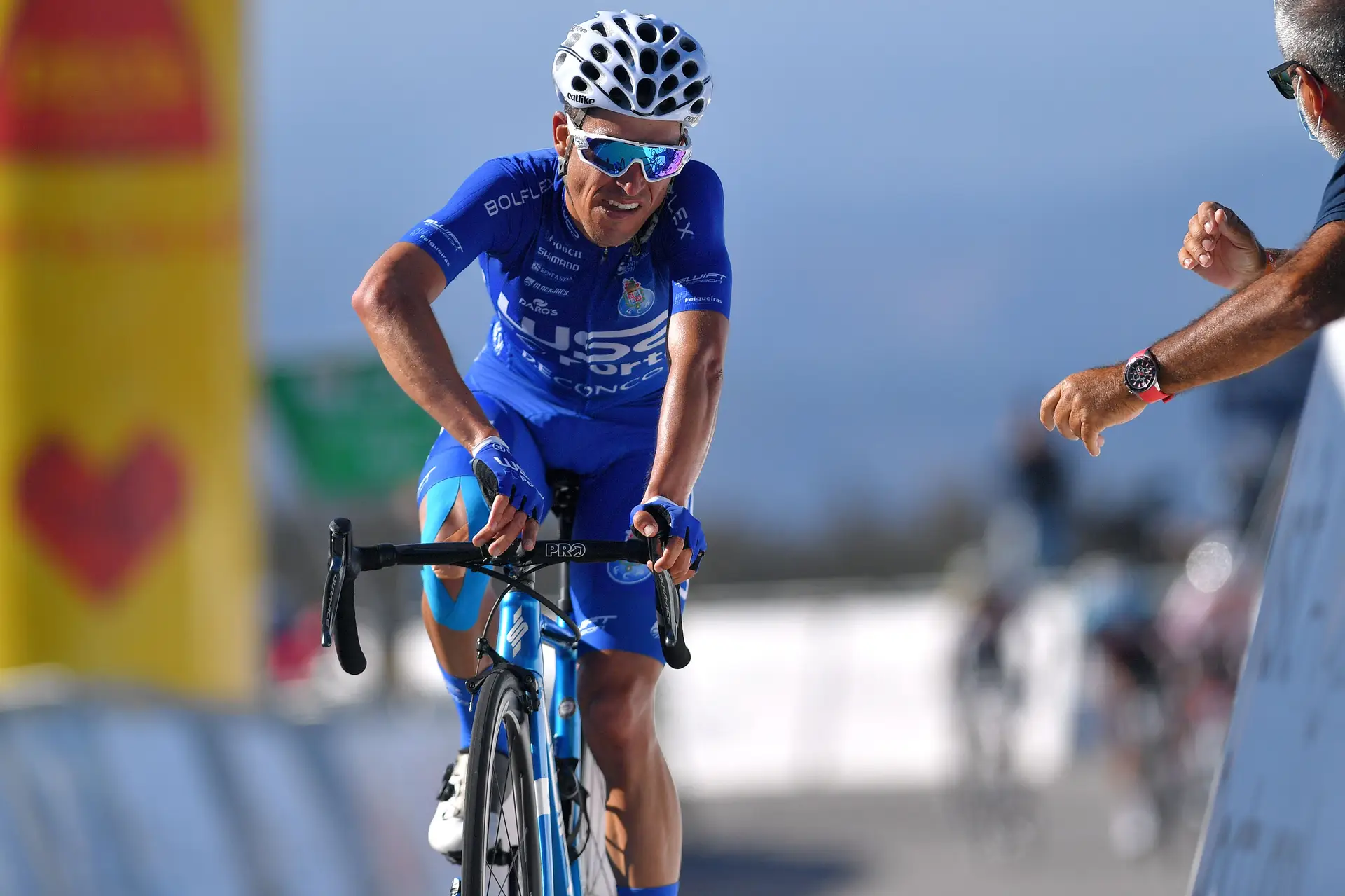 Amaro Antunes, único ciclista da W52-FC Porto que não tinha sido castigo, suspenso provisoriamente por doping