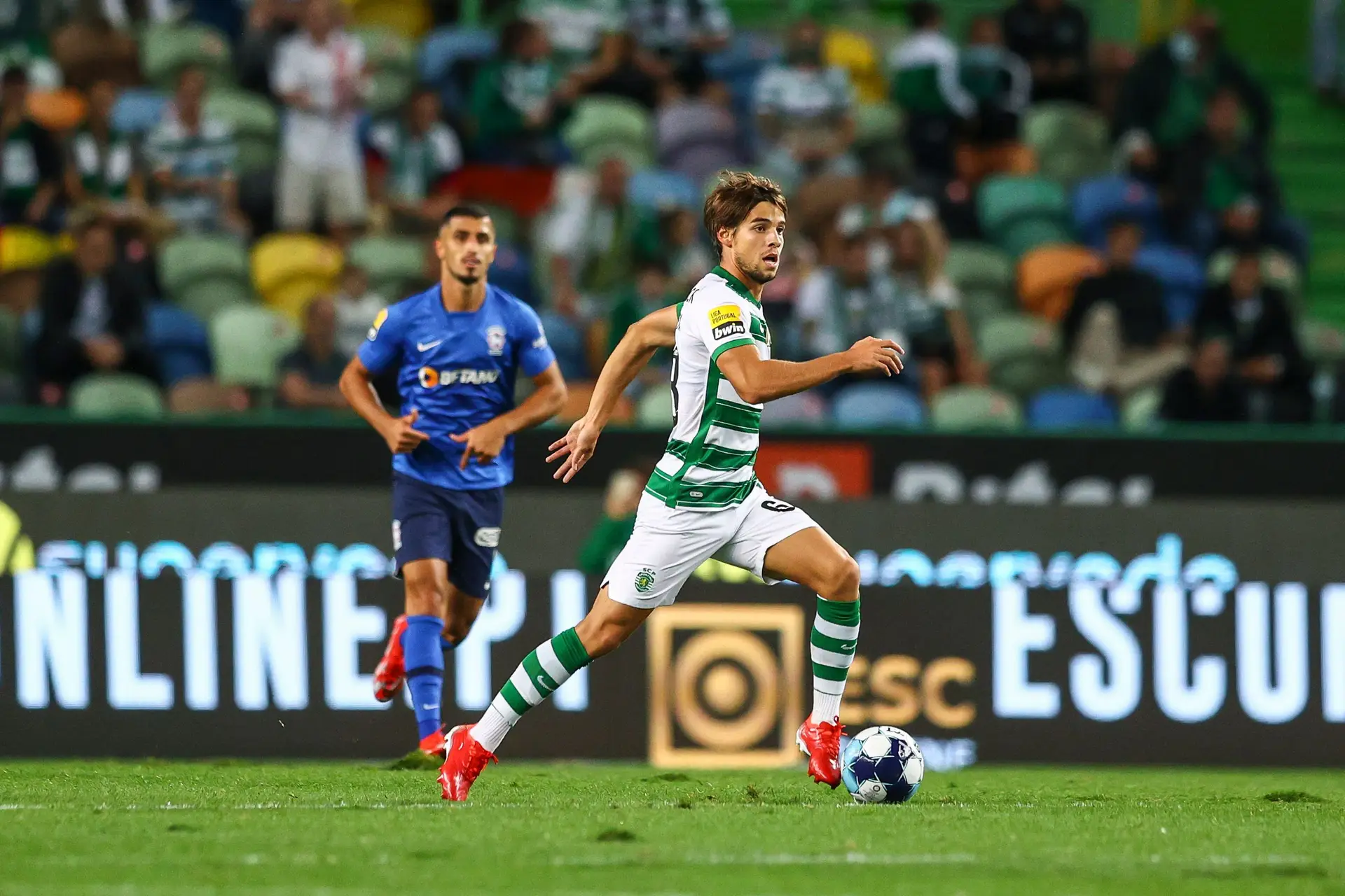 Diogo Faro gostou da entrada de Daniel Bragança, bem a pegar no jogo com criatividade e a mostrar que o cabelo à beto está bem vivo