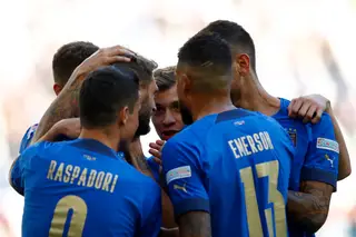 Itália fica com o 3.º lugar na Liga das Nações