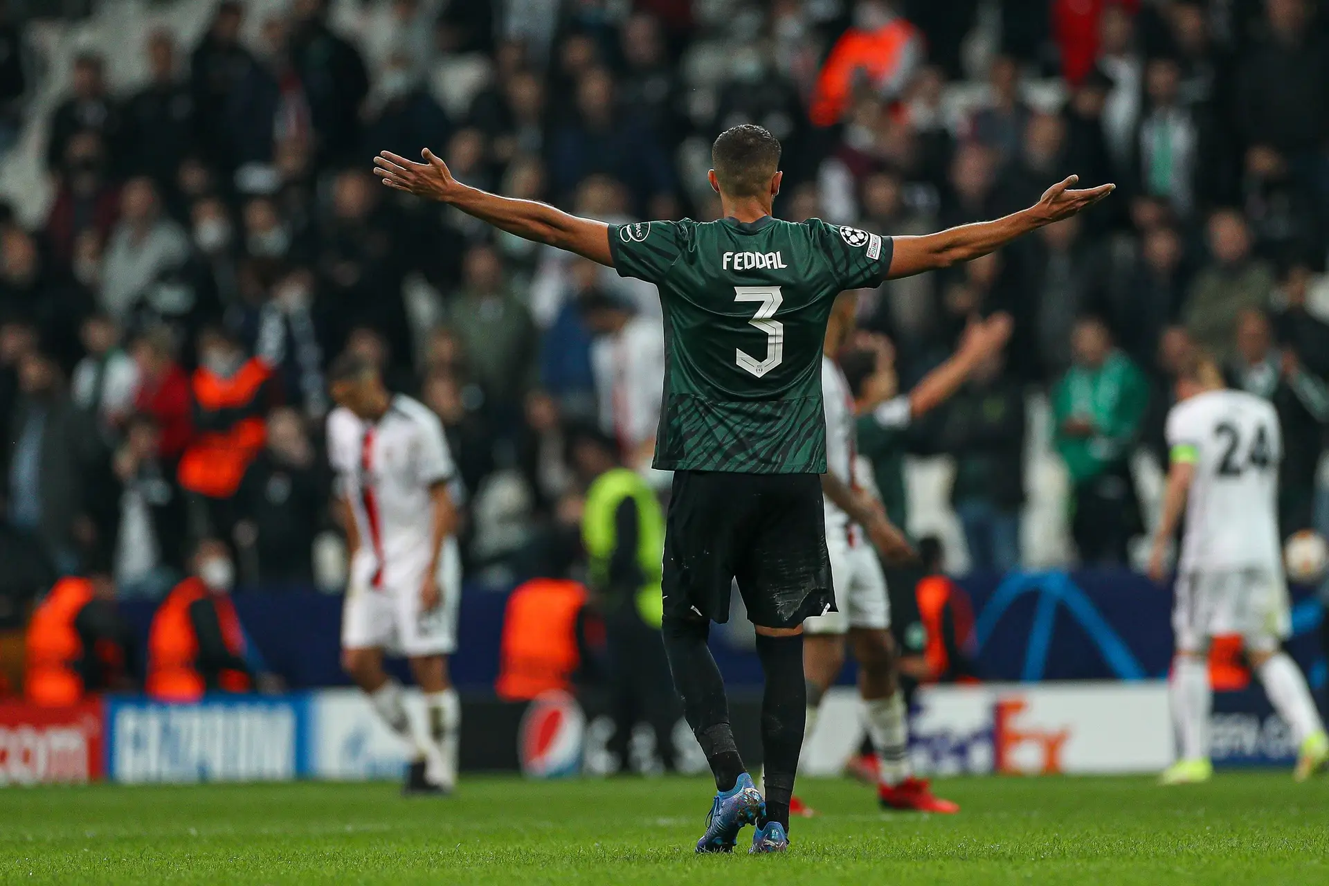 Benfica?″. E os jogadores do Besiktas festejaram