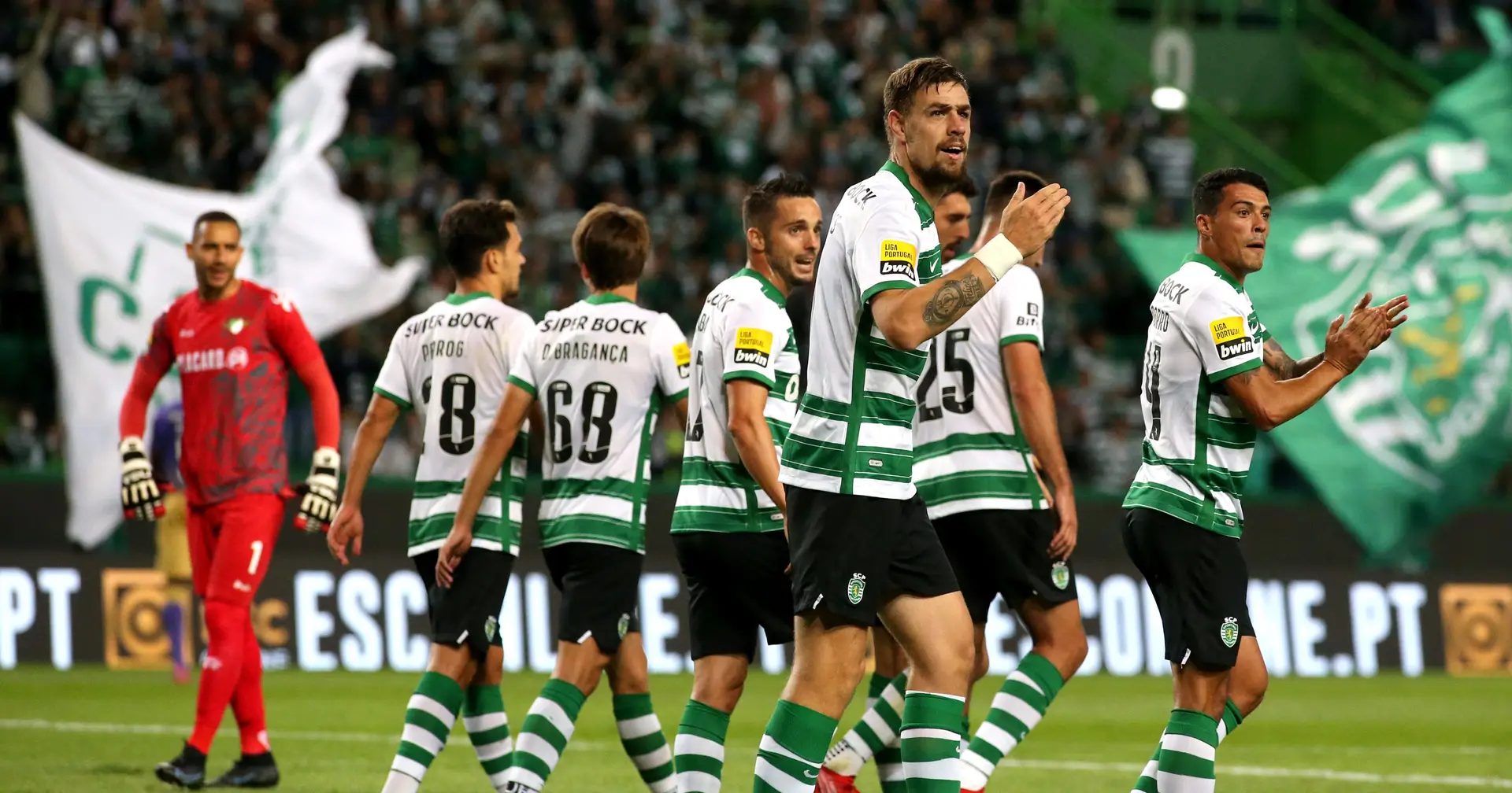 Sporting vence Moreirense e chega-se à frente, Sporting