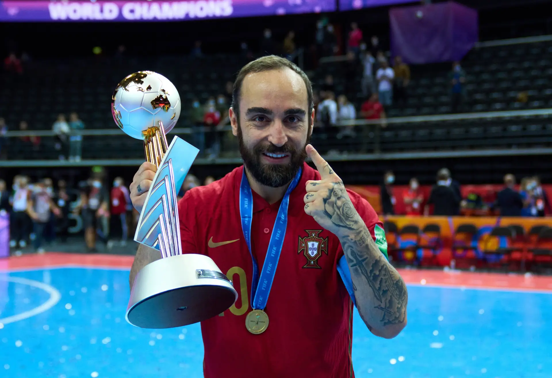 Ricardinho considerado o melhor jogador do mundo de futsal