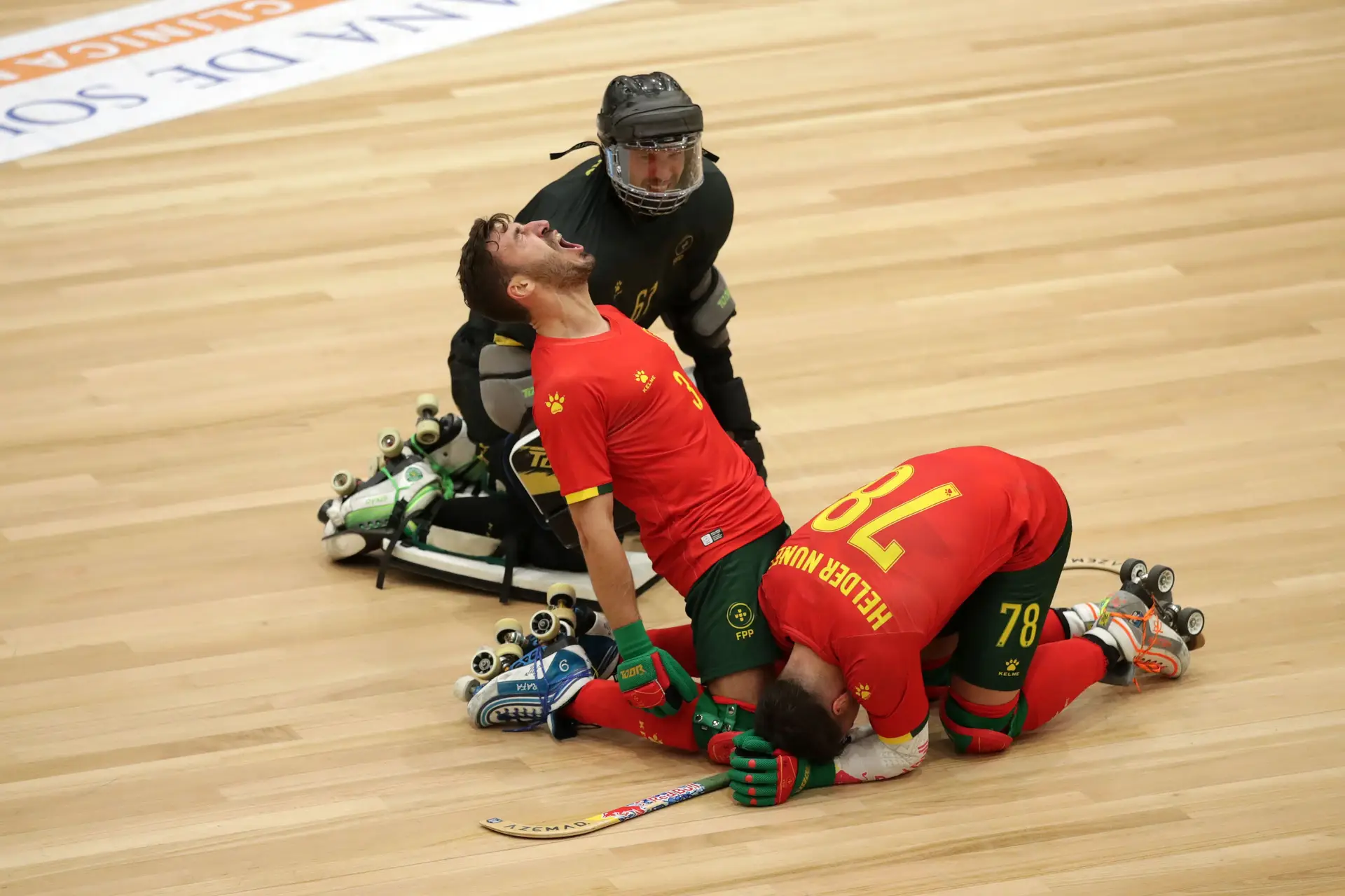 Portugal goleia o Chile e segue em frente no Mundial de hóquei em patins