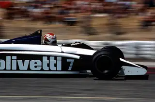 Nelson Piquet no Brabham, em 1985