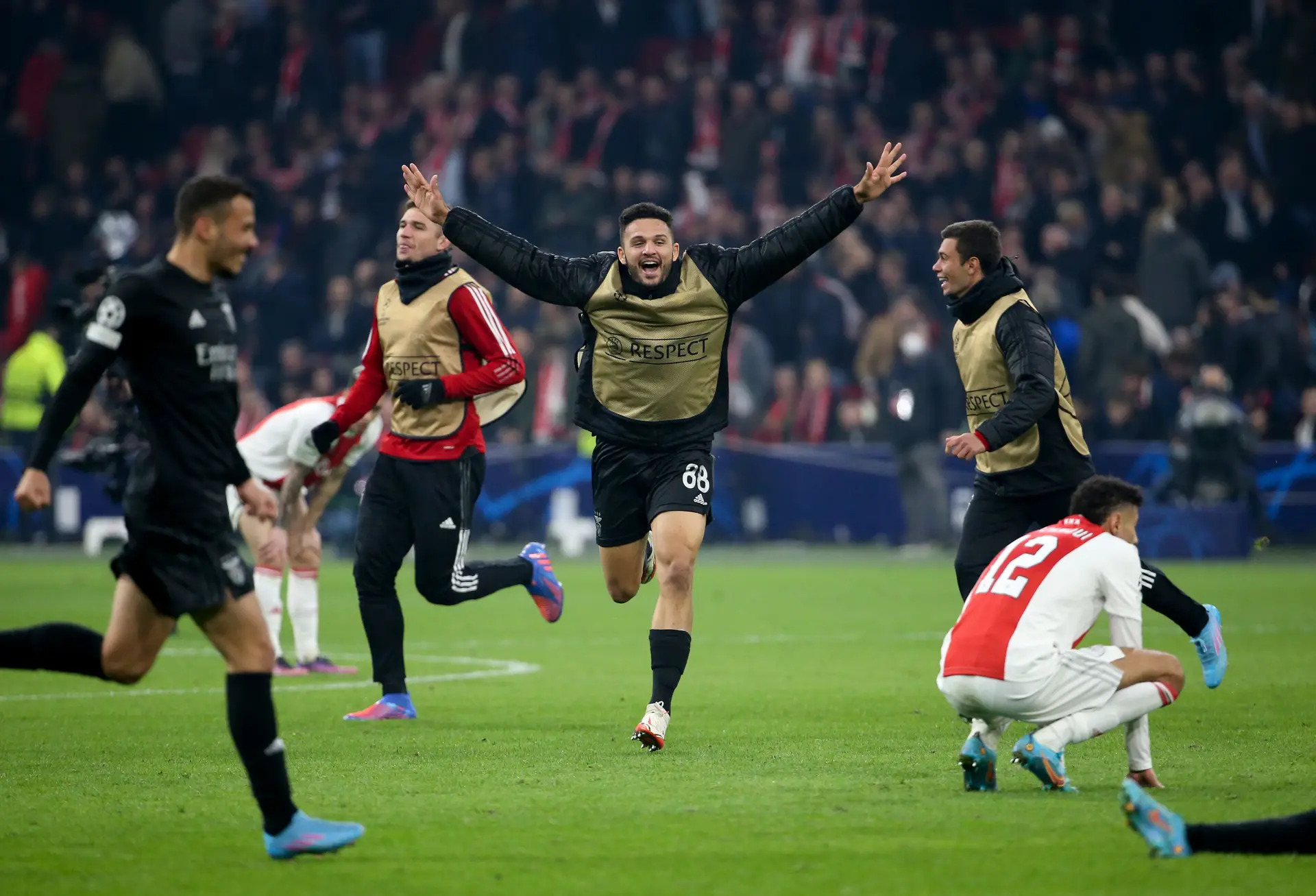 E vão 64,9 milhões de euros para o Benfica nesta Liga dos Campeões