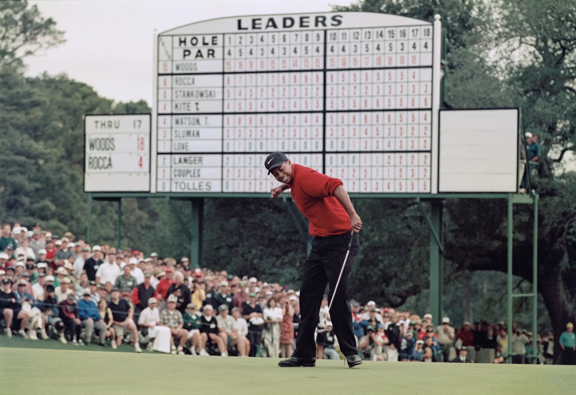 Histórico desde 1997: 25 anos depois de vencer o seu primeiro Masters, Tiger Woods continua pronto para ganhar
