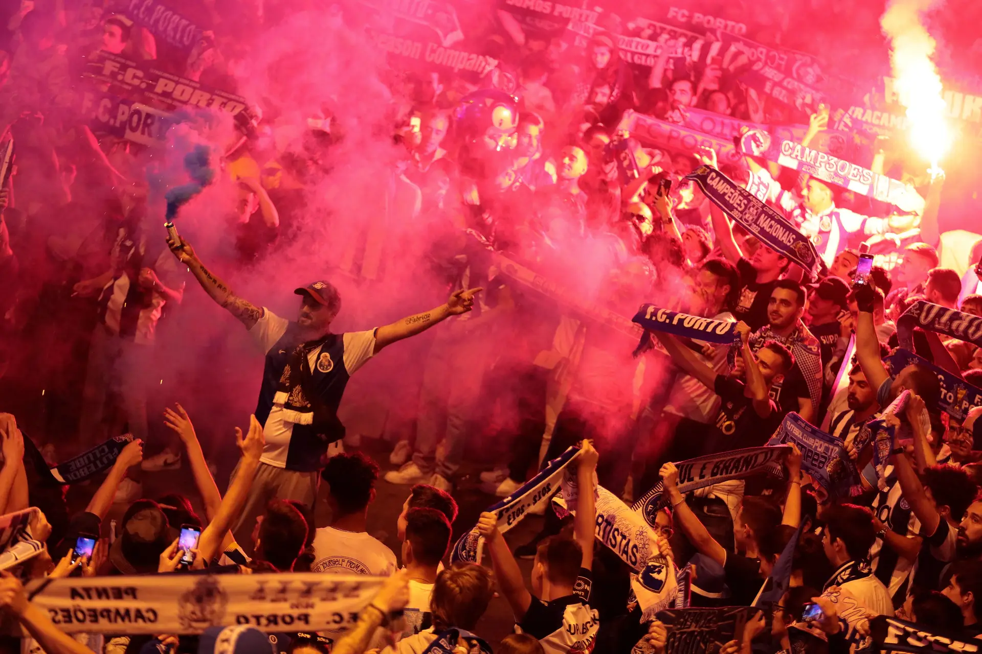 A festa do 30.º campeonato nacional do FC Porto