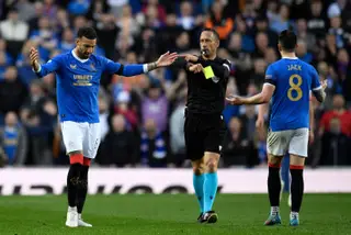 Artur Soares Dias apitou a 2.ª mão das meias-finais da Liga Europa esta época, entre o Glasgow Rangers e o RB Leipzig.