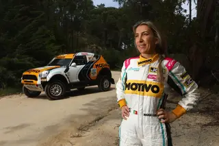 Maria Gameiro, a única mulher piloto no Todo-o-Terreno: “Quando comecei a competir, se precisasse de ultrapassar os homens não facilitavam”