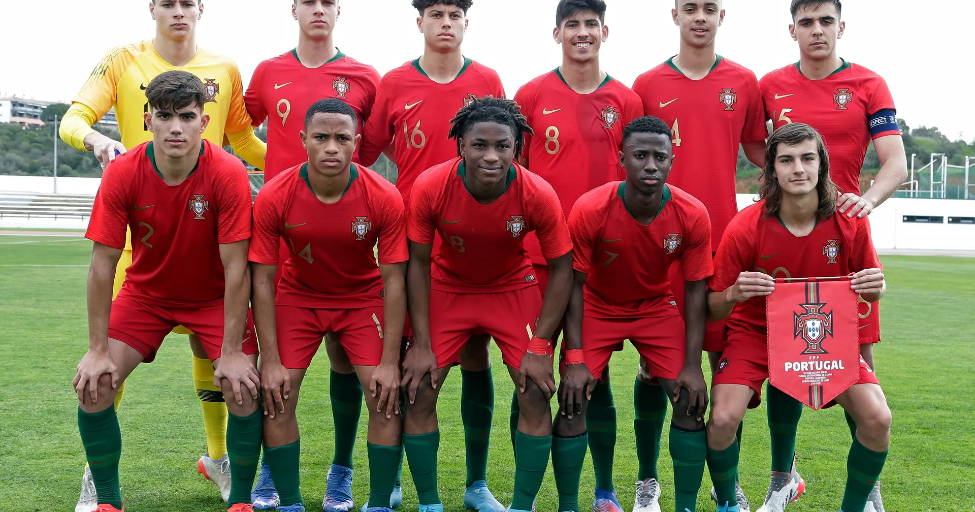 Portugal garante presença no Europeu de sub-17 mesmo com um jogo