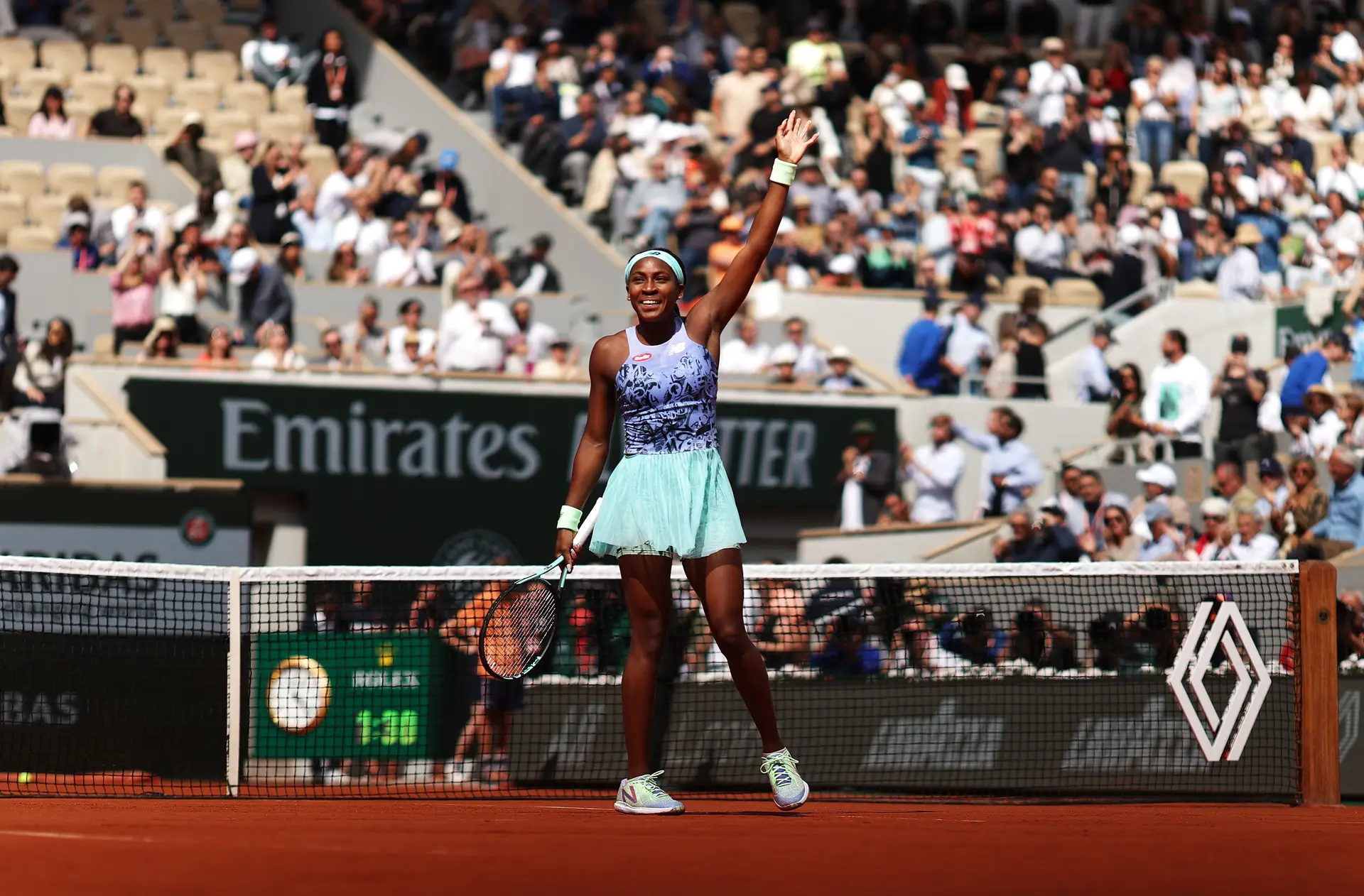 “Por melhor ou pior que seja a carreira, acho que sou uma ótima pessoa e essa é a mensagem”: Coco Gauff já está nas meias de Roland-Garros