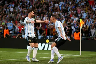 La Scaloneta e a última dança de Messi e Di María
