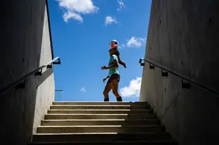 Kika Nazareth e a bola, uma relação de amor