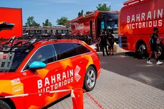 Equipa de ciclismo Bahrain Victorious investigada pela polícia duas vezes na mesma semana, em vésperas do início do Tour