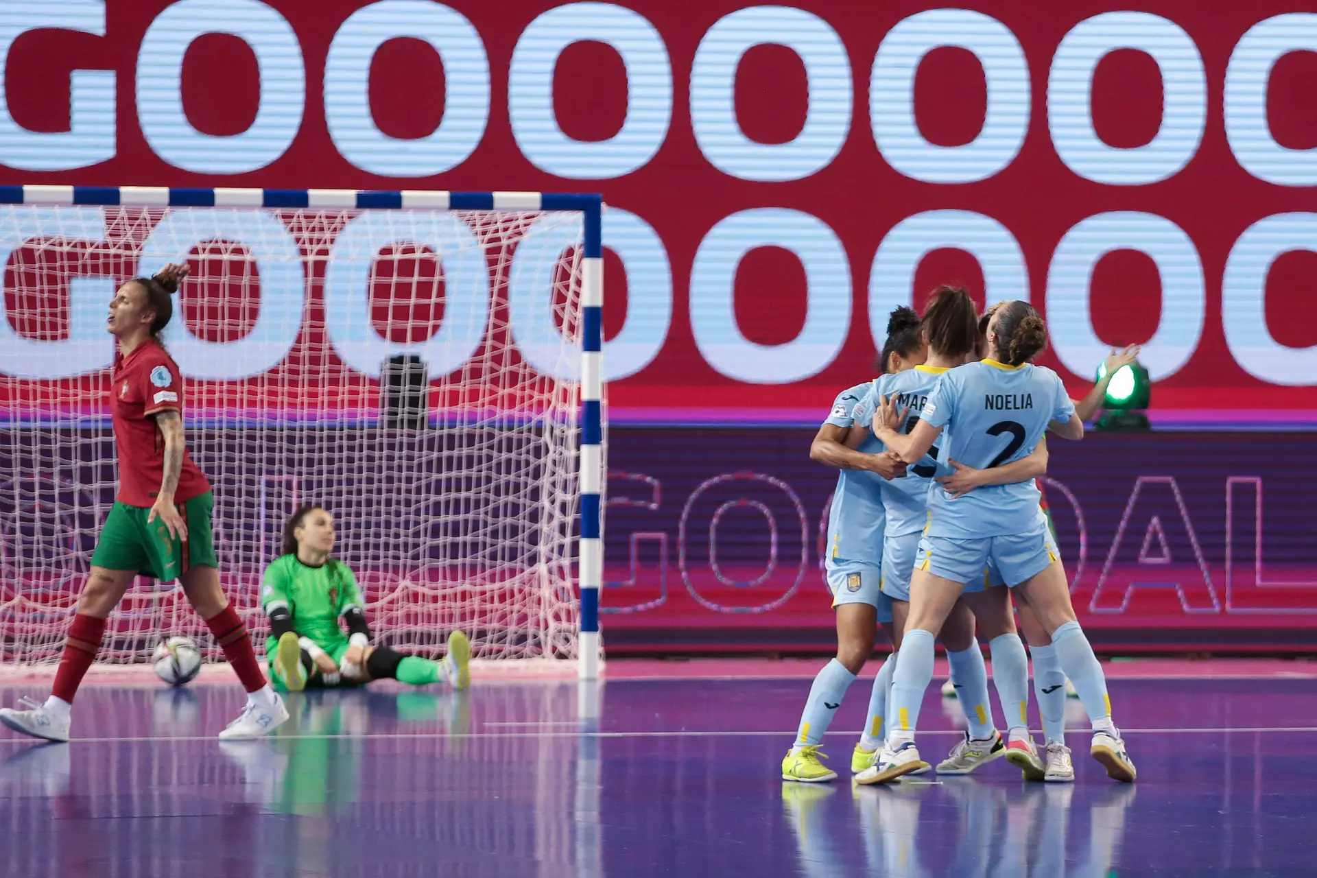 Portugal perde final do Europeu de futsal feminino