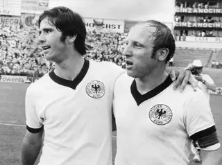 Gerd Müller e Uwe Seeler