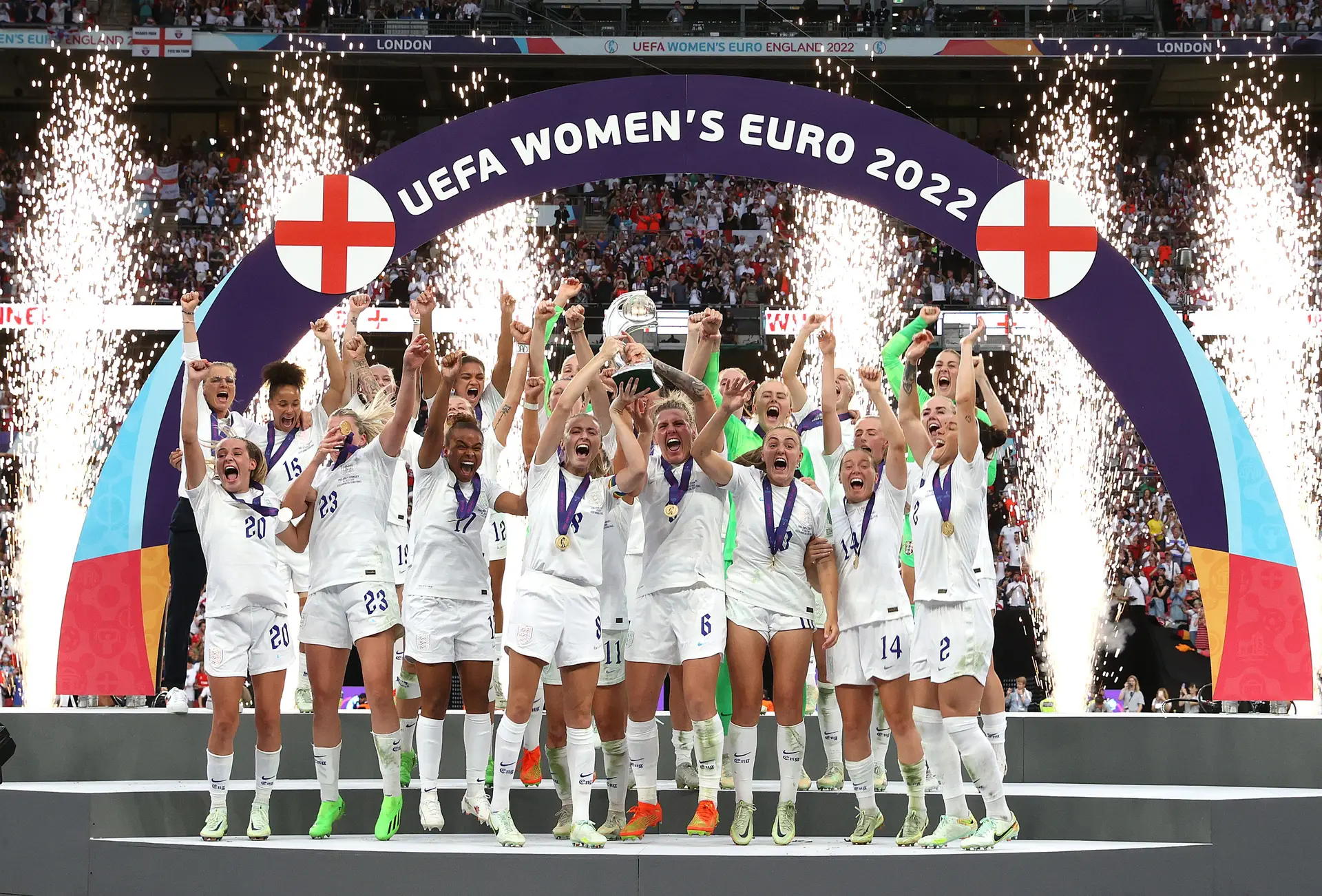 Desportos femininos fecham 2022 em explosão: um recorde de 325 milhões de horas foram vistas na TV este ano