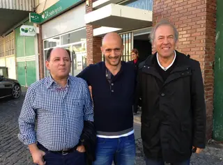 Luís Gonçalves, Miguel Cardoso e Ilídio Vale