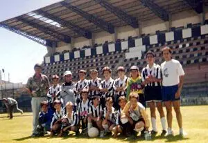 Como treinador do escalão de Infantis, em 1993/94, no Sporting de Espinho