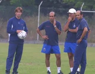 Domingos Paciência, Bandeirinha, Ilídio Vale e Miguel Cardoso