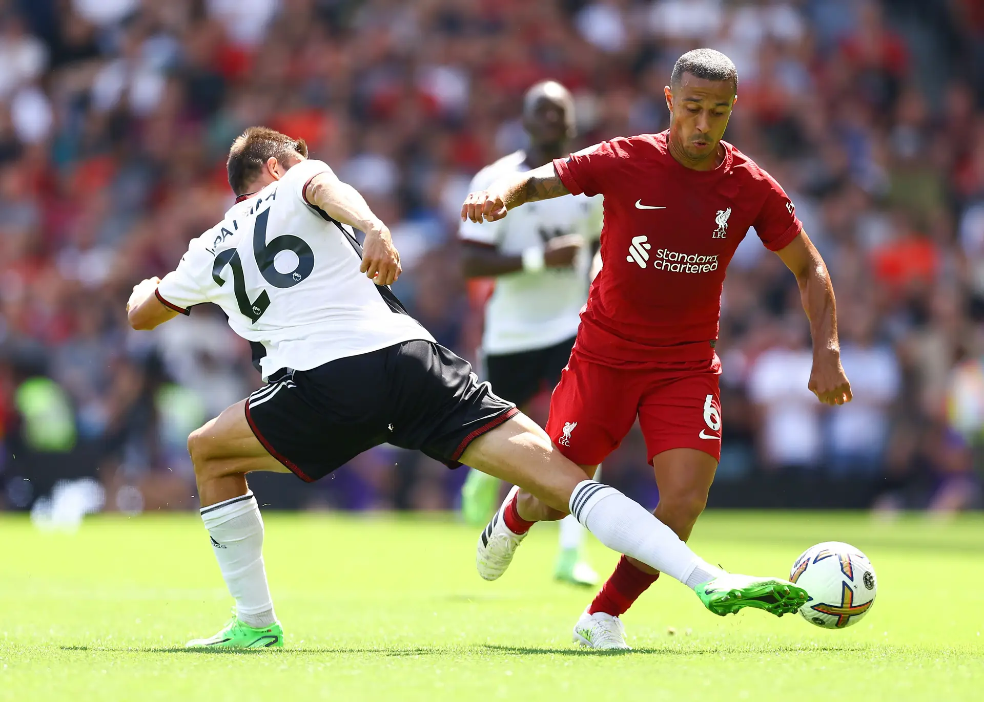 Numa bela tarde de Palhinha, Liverpool não passa no Craven Cottage