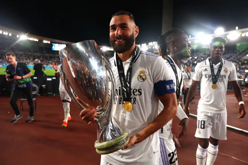 Jogadores com mais títulos na Champions League: Benzema, Carvajal