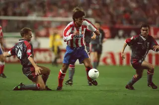 Kiko, num Atlético-Ajax