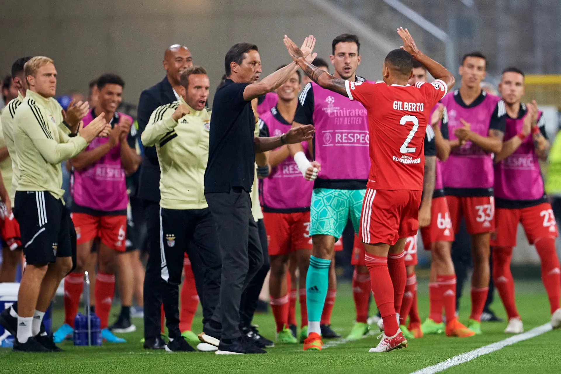 Gilberto: “O Roger Schmidt tem-me dado bastante confiança desde a pré-época”