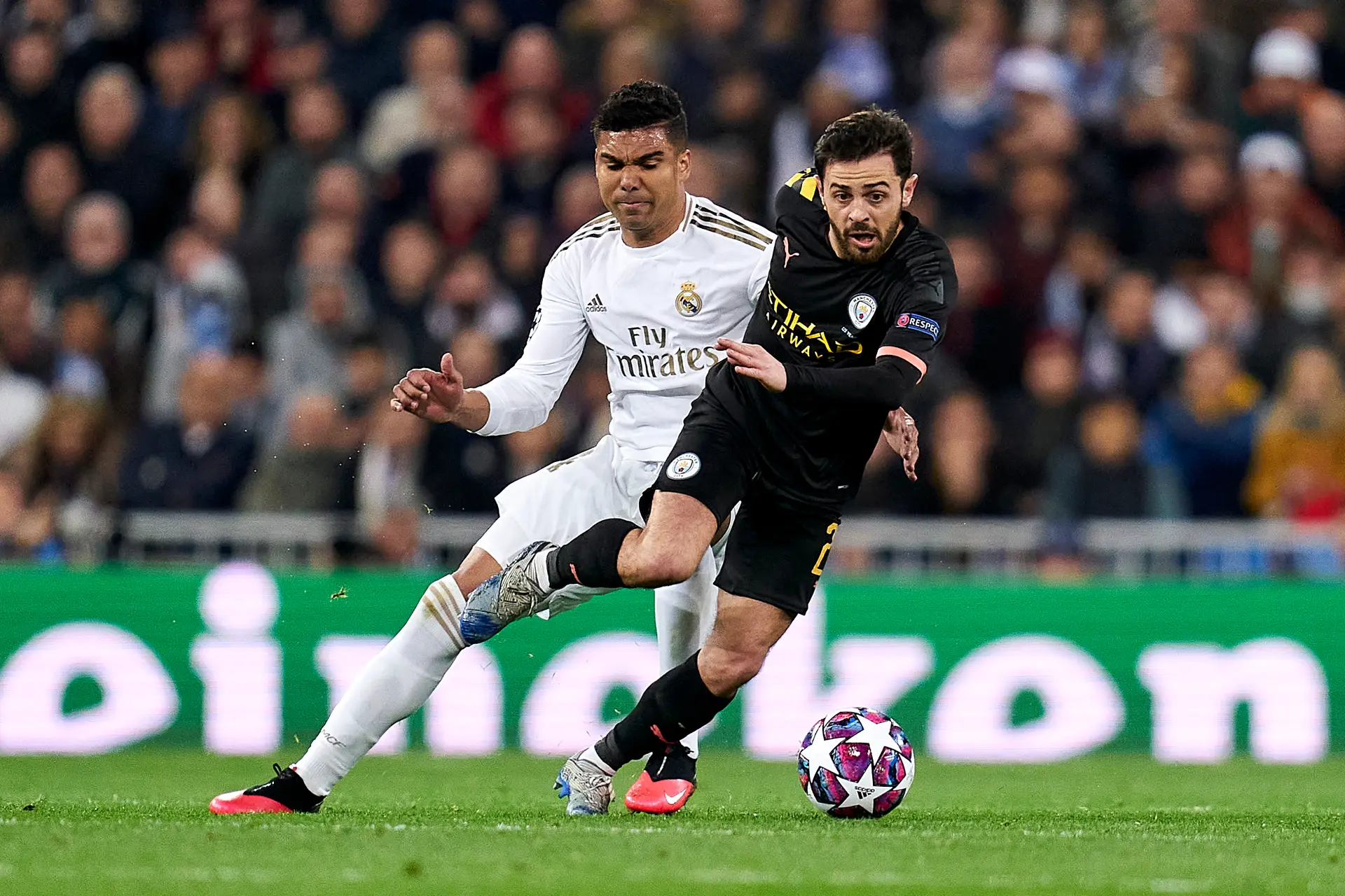 Confirmando-se as palavras de Guardiola, Bernardo Silva e Casemiro tornar-se-ão rivais de Manchester: o brasileiro saiu do Real para a endinheirada Premier League, o português não rumou à sua apreciada Barcelona