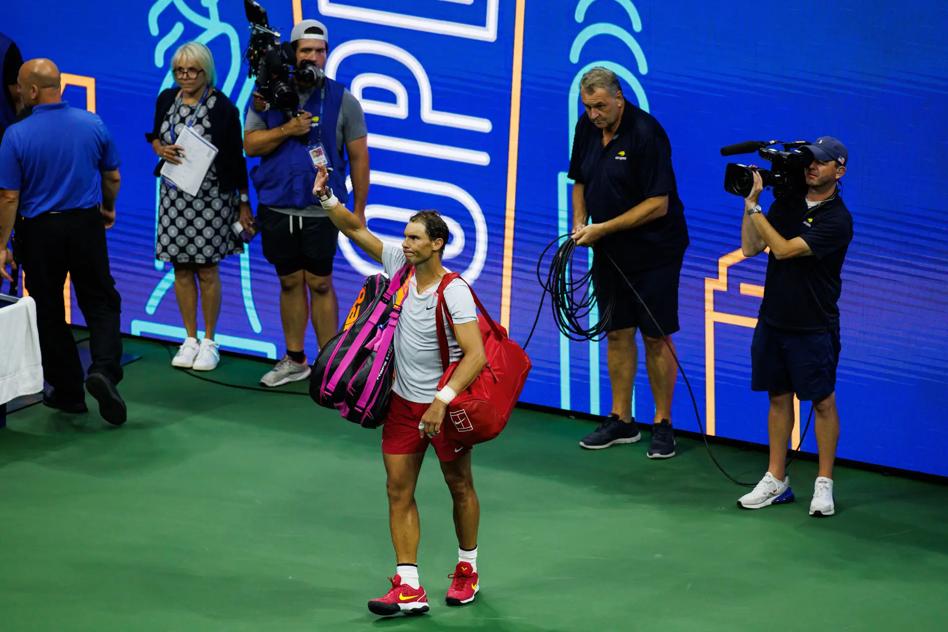 Nadal acha que Djokovic teria ficado “frustrado” se não atingisse recordes.  O sérvio respondeu: “Não concordo, mas não vou aprofundar”