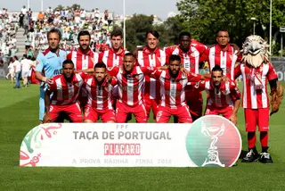 Alexandre fez parte do 11 inicial do Desp. Aves disputou a final da Taça de Portugal de 2018
